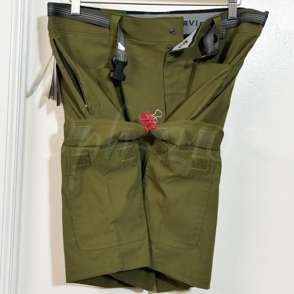 Orvis men cargo short with belt GREEN 32 34‎ 36 38 40 42 - Picture 5 of 11